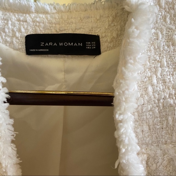 Zara Frilled Jacket XS - Picture 4 of 7